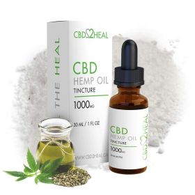 Hemp Oil CBD Tincture (CBD2HEAL) (Dosages: 1000mg)